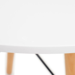Mesa Blanco y natural