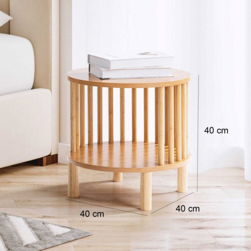 Mesa auxiliar Natural