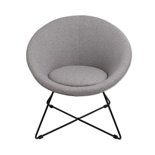 Sillon Gris claro y negro