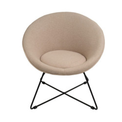 Sillon Beige y negro