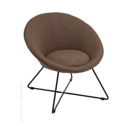 Sillon Marron y negro
