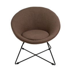 Sillon Marron y negro