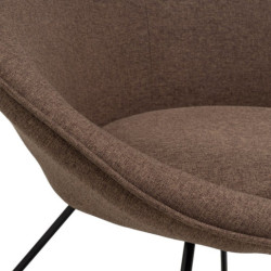 Sillon Marron y negro