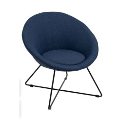 Sillon Azul y negro