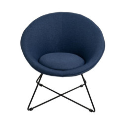 Sillon Azul y negro