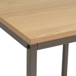 Mesa auxiliar Natural-gris