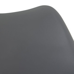Silla Gris y natural