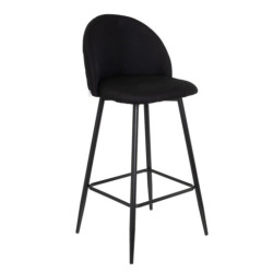 Set 2 taburetes Negro