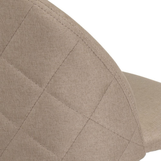 Set 2 taburetes Beige y negro