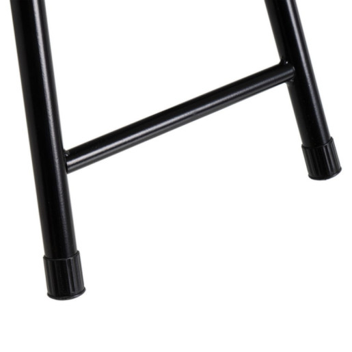 Taburete plegable Negro