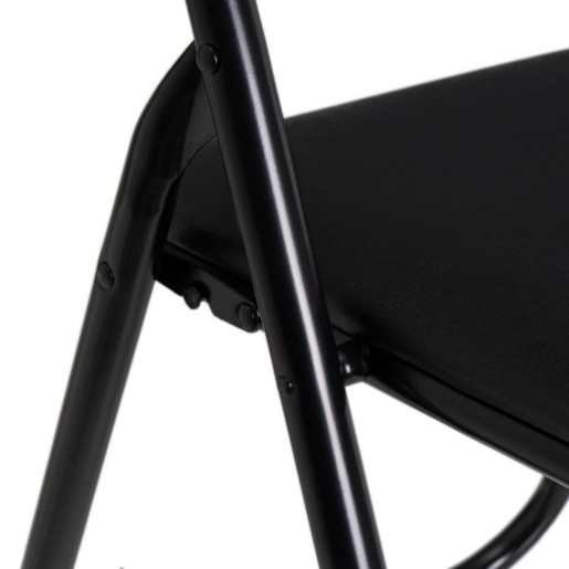 Silla plegable Negro