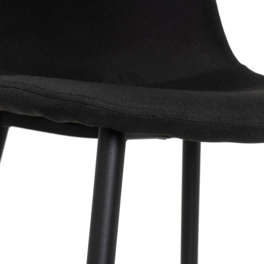 Set 4 sillas Negro