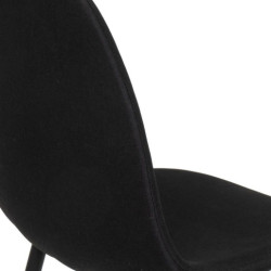Set 4 sillas Negro