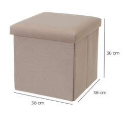 Puf arcon Taupe
