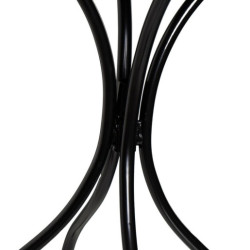 Set mesa y 2 sillas negro