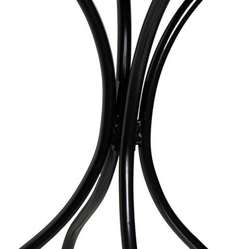 Set mesa y 2 sillas negro