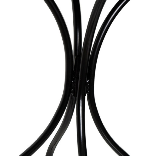 Set mesa y 2 sillas negro