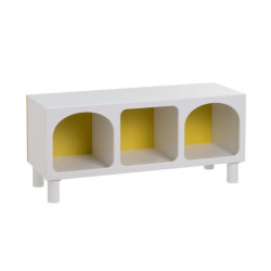 EstanterÍa Blanco-amarillo