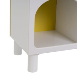 EstanterÍa Blanco-amarillo