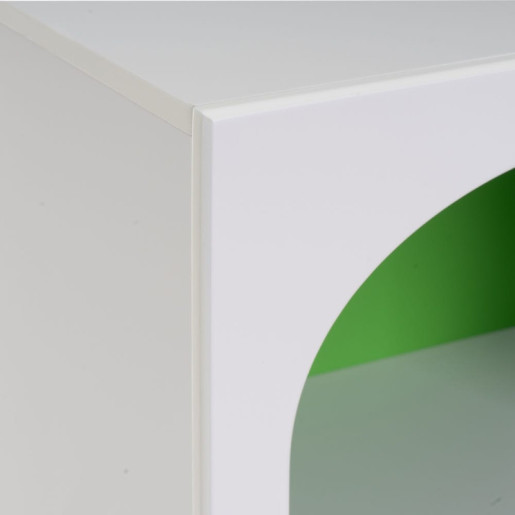 EstanterÍa Blanco-verde