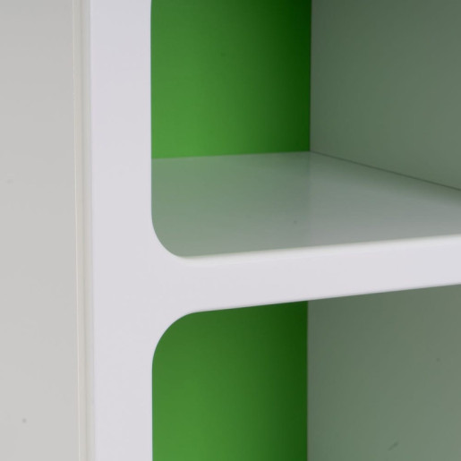 EstanterÍa Blanco-verde