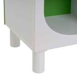 EstanterÍa Blanco-verde