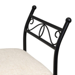 Banqueta Negro