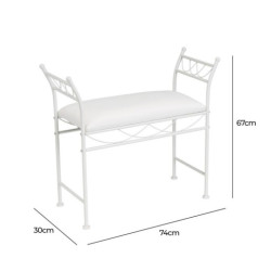 Banqueta Blanco