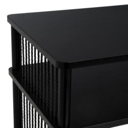 Mueble tv Negro