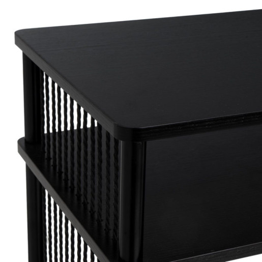 Mueble tv Negro