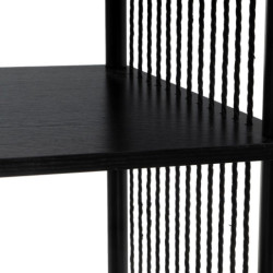 Mueble tv Negro