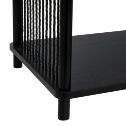 Mueble tv Negro