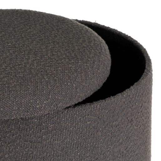Set 2 puf arcon Gris oscuro