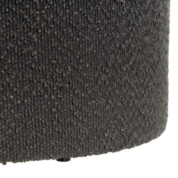 Set 2 puf arcon Gris oscuro