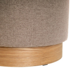 Set 2 puf arcon Beige
