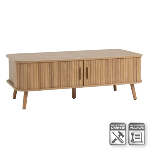 Mesa centro natural