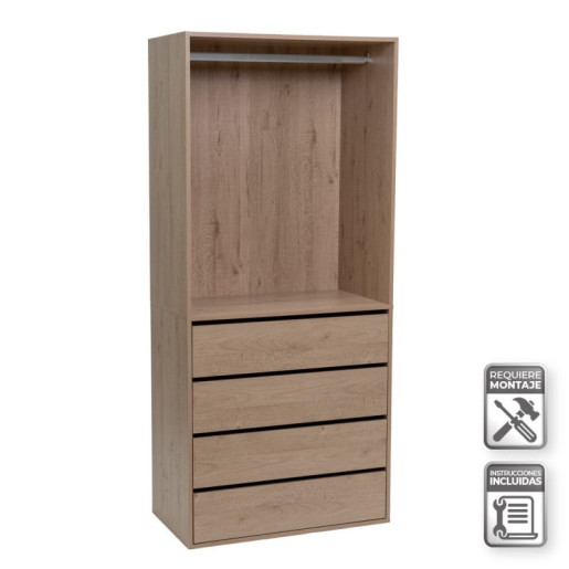 Armario modular Natural