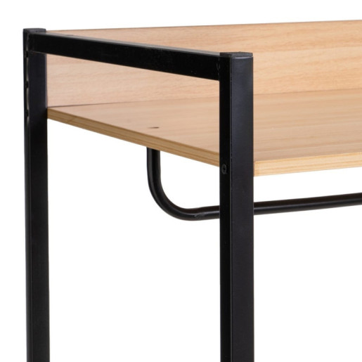 Armario modular Natural y negro