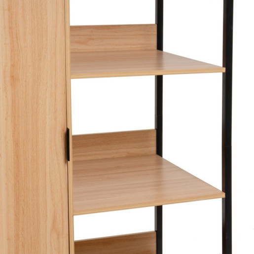 Armario modular Natural y negro