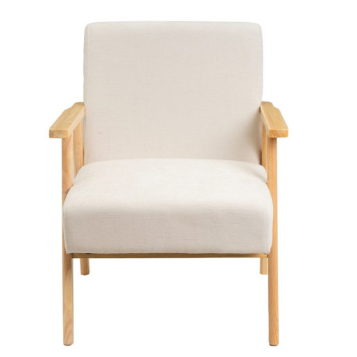 Sillon Blanco y natural