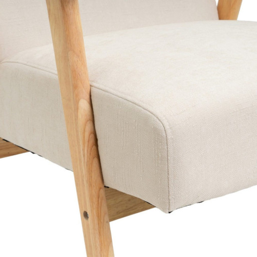 Sillon Blanco y natural