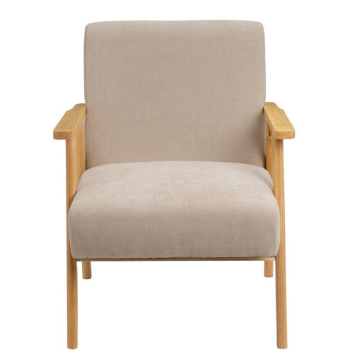 Sillon Beige y natural