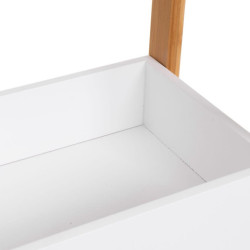 EstanterÍa natural y blanco