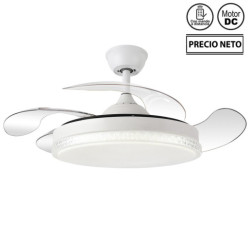 Ventilador techo blanco radiante