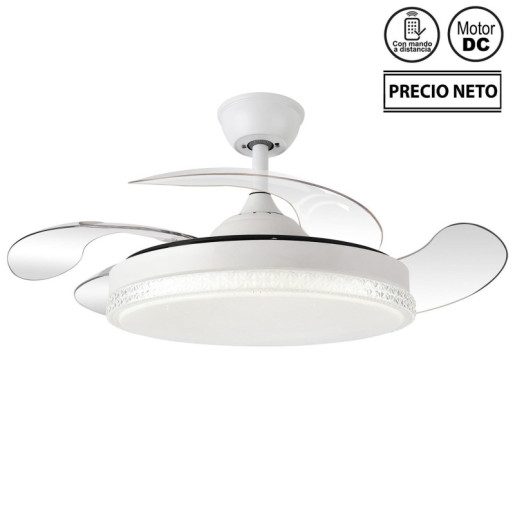 Ventilador techo blanco radiante