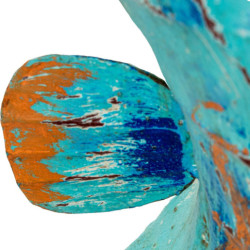 Figura caballito de mar azul
