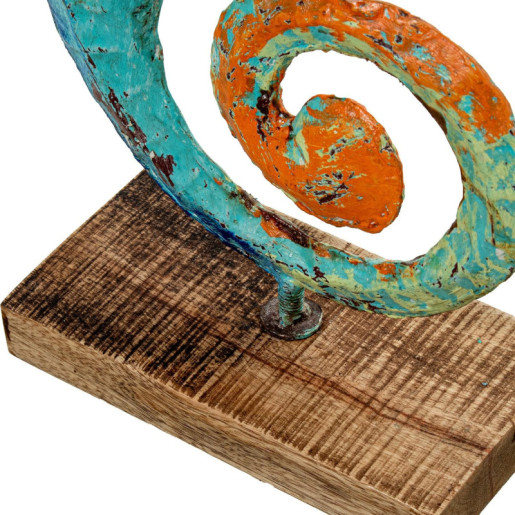 Figura caballito de mar azul