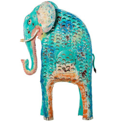 Figura elefante azul