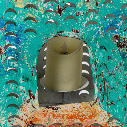 Figura elefante azul