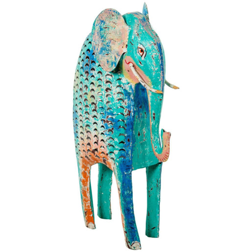 Figura elefante azul